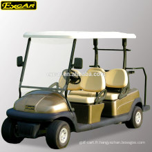 CE approuvé 48V chariot de golf électrique 4 places